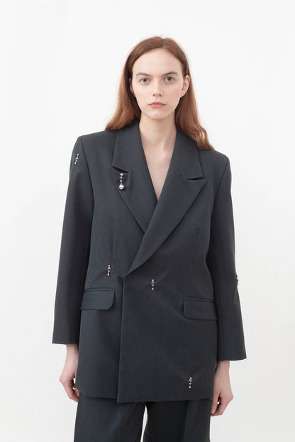 PIERCED BLAZER
